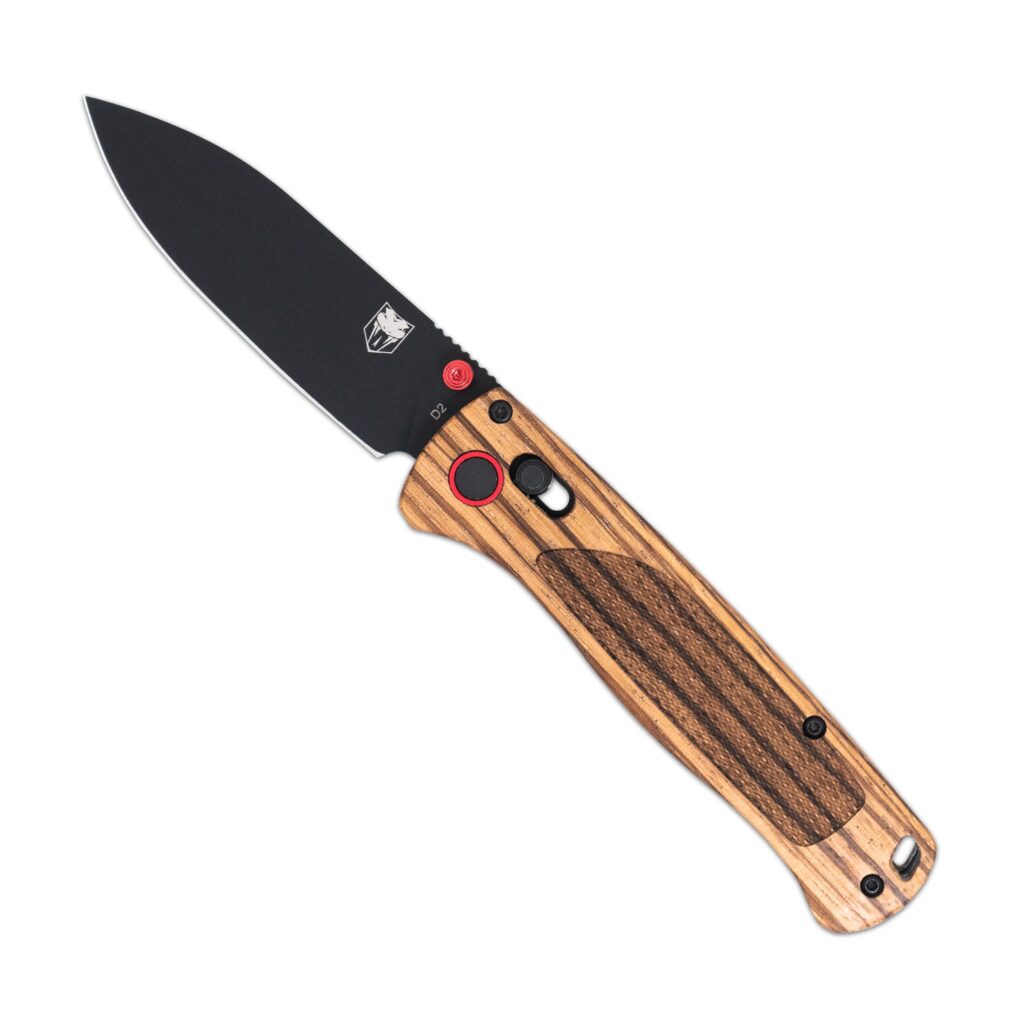 Zebrawood Bar Lock | CobraTec Knives